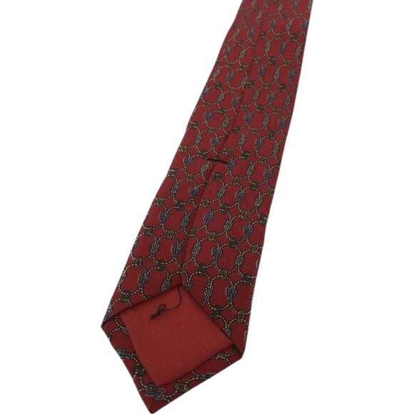 233128BR (S1) Celine Tie Rope Pattern Multicolor Silk - Picture 4 of 8